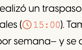 Enlace a un momento específico de una transcripción